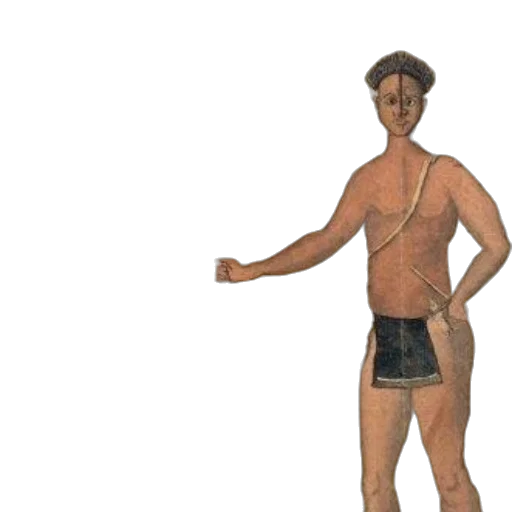 staff, mask, dress, creature transparent PNG cut-out