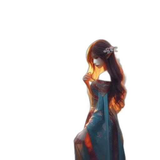 dress, bottle, robot, staff transparent PNG cut-out