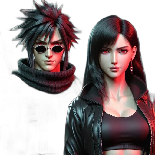 mask, concept art, cyberpunk, comic book art transparent PNG cut-out
