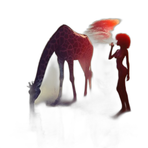 creature, animal, staff, concept art transparent PNG cut-out