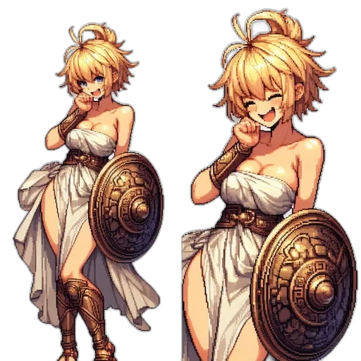 dress, weapon, concept art, fantasy art transparent PNG cut-out