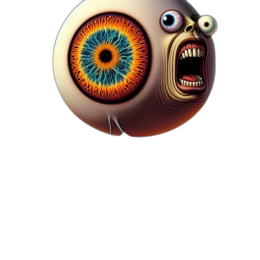 mask, staff, creature, robot transparent PNG cut-out