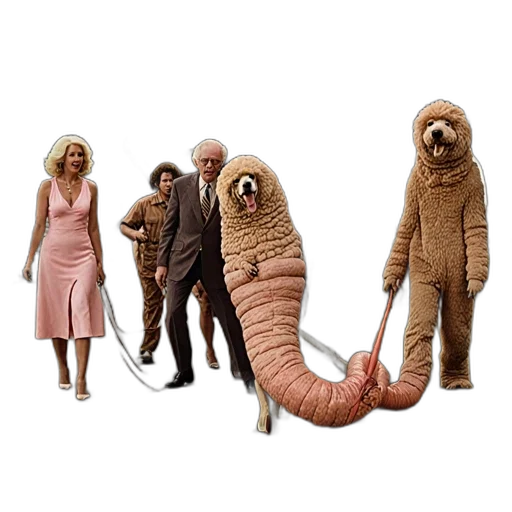 creature, animal, staff, concept art transparent PNG cut-out