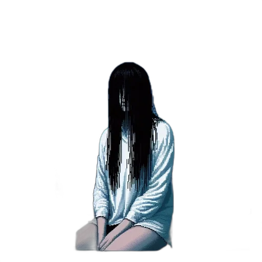 hair, dress, mask, face transparent PNG cut-out