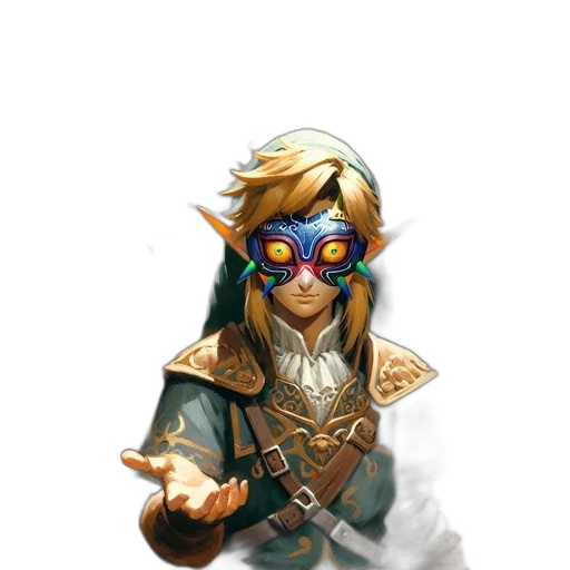 mask, staff, weapon, face transparent PNG cut-out