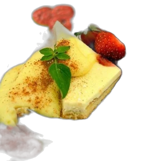 food, photorealistic, 3d render, slice transparent PNG cut-out