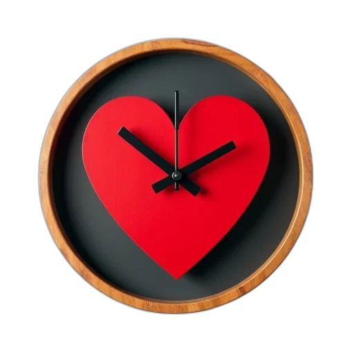 jewelry, wooden, clock, black transparent PNG cut-out