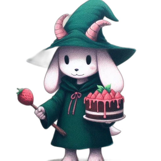 hat, staff, food, dress transparent PNG cut-out