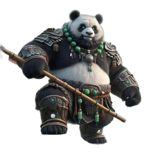 weapon, staff, animal, creature transparent PNG cut-out