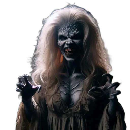 mask, creature, face, staff transparent PNG cut-out