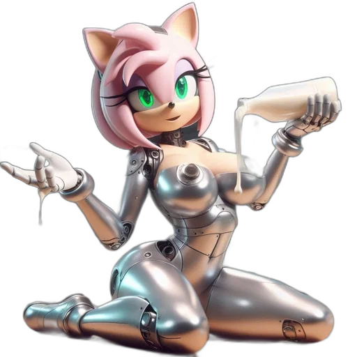 robot, weapon, staff, concept art transparent PNG cut-out