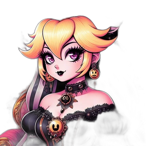 fantasy art, pixel art, concept art, anime transparent PNG cut-out