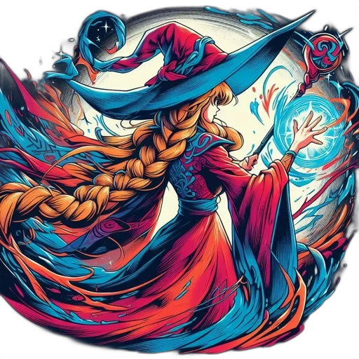 dragon, sword, mask, staff transparent PNG cut-out