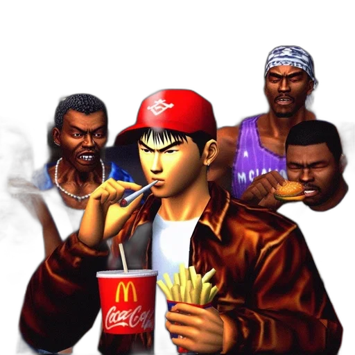 food, face, jacket, concept art transparent PNG cut-out