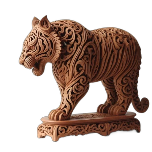 furniture, animal, 3d render, photorealistic transparent PNG cut-out
