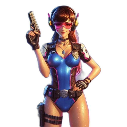 weapon, robot, staff, concept art transparent PNG cut-out