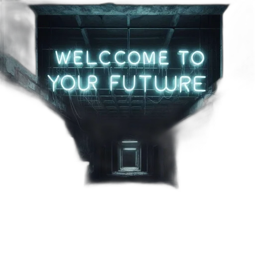 robot, cyberpunk, vaporwave, concept art transparent PNG cut-out
