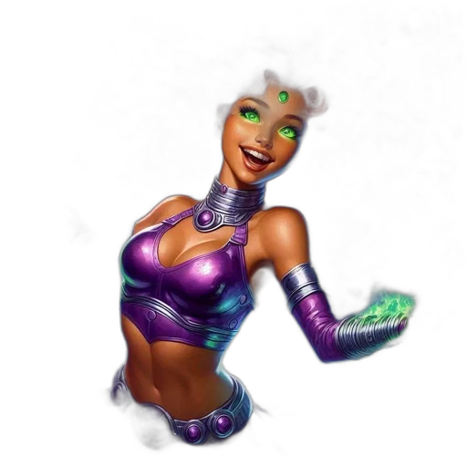 fantasy art, concept art, comic book art, 3d render transparent PNG cut-out