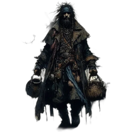 staff, mask, jacket, creature transparent PNG cut-out