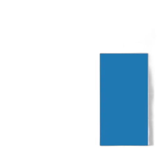 blue, bar, chart, titled transparent PNG cut-out