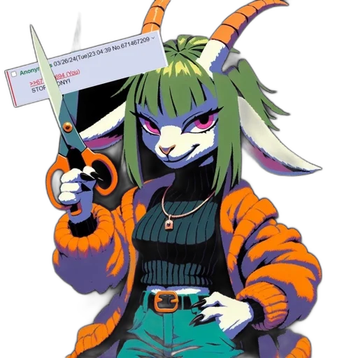 weapon, staff, animal, jacket transparent PNG cut-out