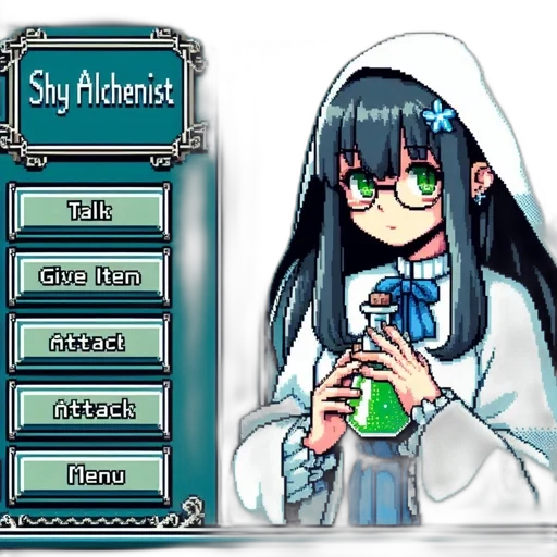 staff, weapon, pixel art, anime transparent PNG cut-out
