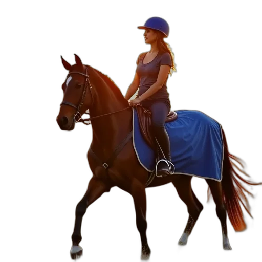 dress, hat, animal, staff transparent PNG cut-out