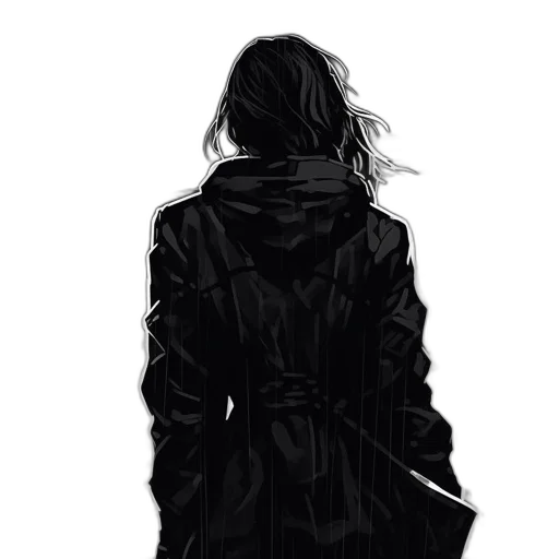 jacket, dress, mask, weapon transparent PNG cut-out