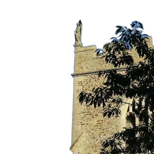 tree, building, crown, staff transparent PNG cut-out
