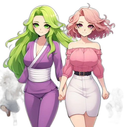dress, staff, concept art, anime transparent PNG cut-out