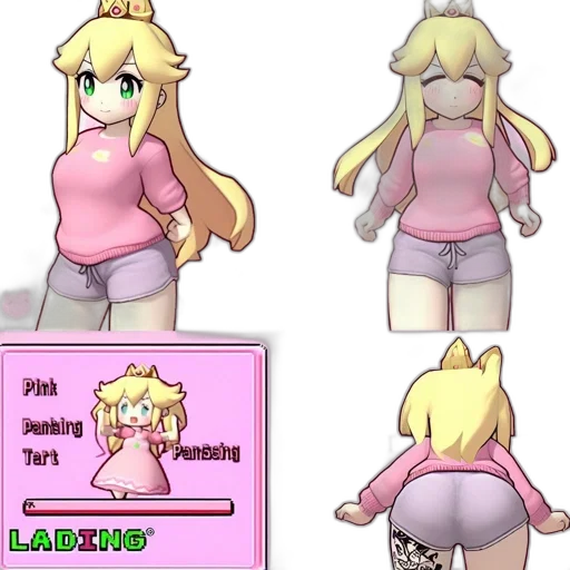 dress, 3d render, concept art, pixel art transparent PNG cut-out