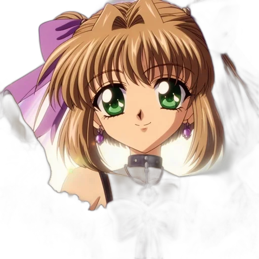 staff, face, jewelry, anime transparent PNG cut-out