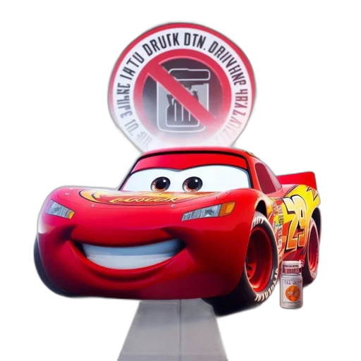car, robot, food, 3d render transparent PNG cut-out