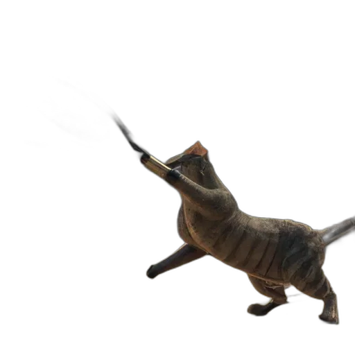 animal, dragon, creature, staff transparent PNG cut-out