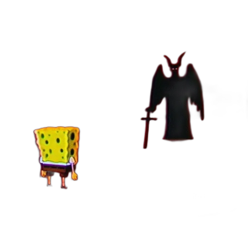 robot, creature, sword, jacket transparent PNG cut-out