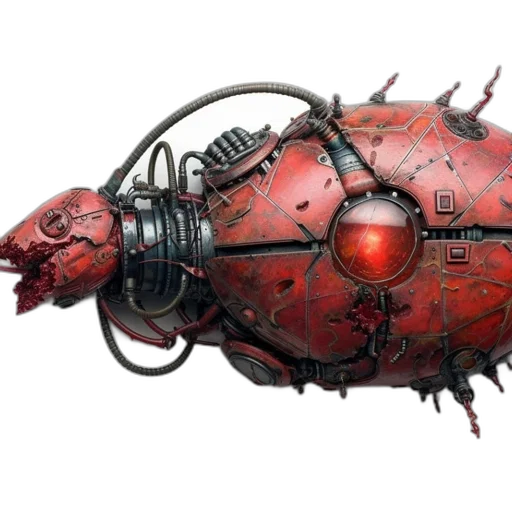 robot, weapon, mask, creature transparent PNG cut-out