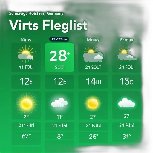 digital, weather, forecast, flensburg transparent PNG cut-out