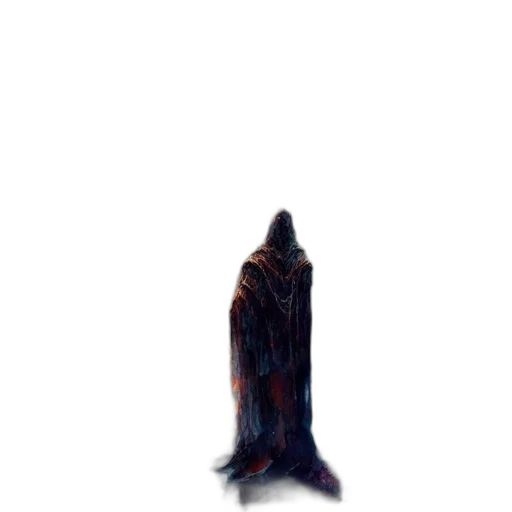 creature, staff, dress, sword transparent PNG cut-out