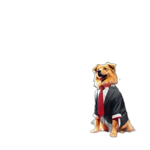 animal, staff, creature, 3d render transparent PNG cut-out