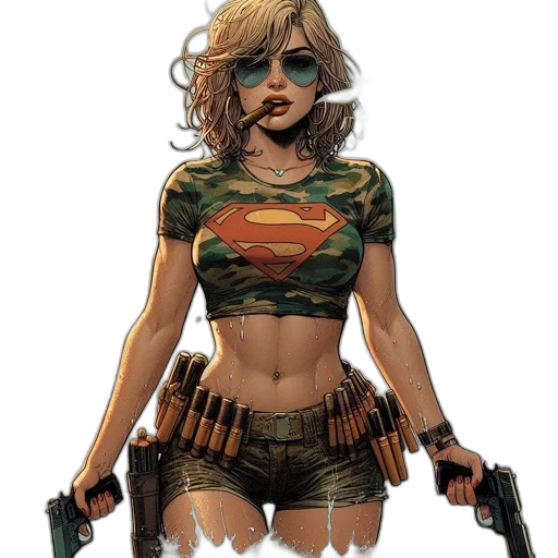 weapon, comic book art, concept art, pixel art transparent PNG cut-out