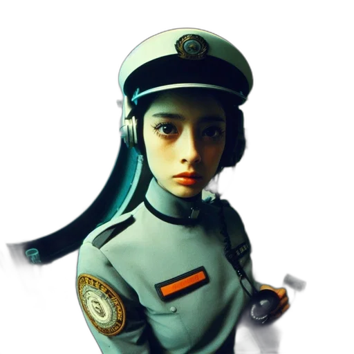 robot, staff, face, weapon transparent PNG cut-out