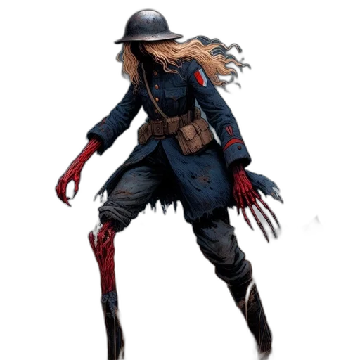 weapon, hat, concept art, comic book art transparent PNG cut-out