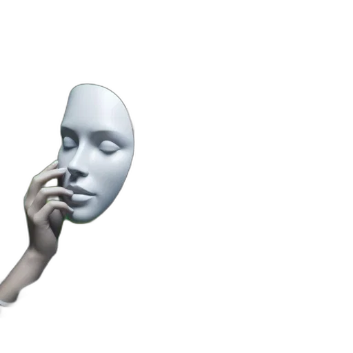 mask, face, robot, hat transparent PNG cut-out