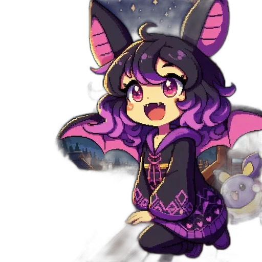 staff, creature, fantasy art, anime transparent PNG cut-out