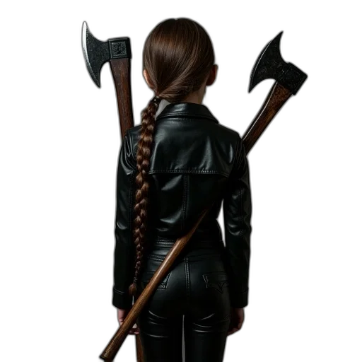 staff, weapon, sword, jacket transparent PNG cut-out