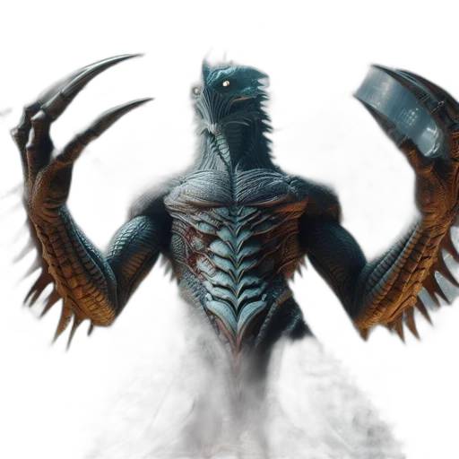 dragon, creature, animal, concept art transparent PNG cut-out