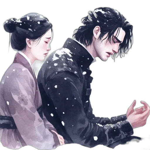 fantasy art, watercolor, concept art, oil painting transparent PNG cut-out