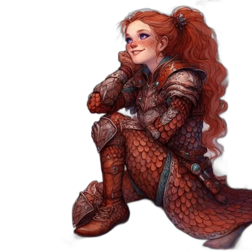 dragon, fantasy art, concept art, pixel art transparent PNG cut-out
