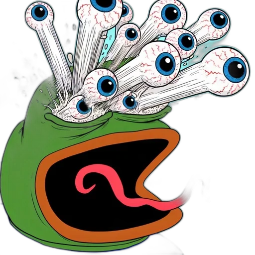 staff, mask, creature, weapon transparent PNG cut-out