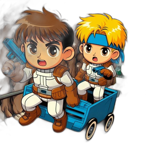 concept art, pixel art, cartoon, anime transparent PNG cut-out